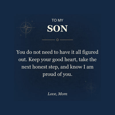 Load image into Gallery viewer, To My Son, Proud of Your Next Step - Personalized Name Bracelet
