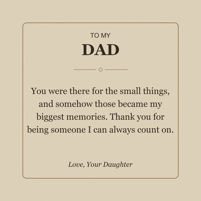 Load image into Gallery viewer, To My Dad, Someone I Can Count On - Personalized Name Bracelet
