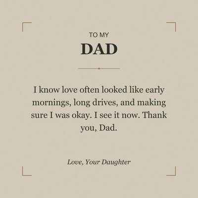 Load image into Gallery viewer, To My Dad, I See Your Love Now - Personalized Name Bracelet
