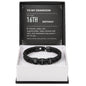 To My Grandson 16th Birthday Men's Personalized Name Bracelet from Grandma