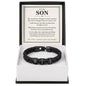 To My Son Personalized Name Bracelet - You Will Always Have My Heart