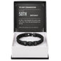 To My Grandson 50th Birthday Men's Personalized Name Bracelet from Grandma