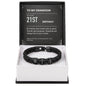 To My Grandson 21st Birthday Men's Personalized Name Bracelet from Grandma