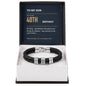 To My Son 40th Birthday Men's Personalized Name Bracelet from Mom