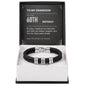 To My Grandson 60th Birthday Men's Personalized Name Bracelet from Grandma