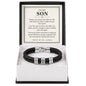 To My Son Personalized Name Bracelet - Proud of You Always