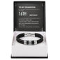 To My Grandson 16th Birthday Men's Personalized Name Bracelet from Grandma