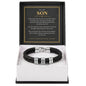 To My Son Personalized Name Bracelet - Loved Through Every Season