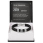 To My Grandson 25th Birthday Men's Personalized Name Bracelet from Grandma