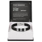 To My Grandson 21st Birthday Men's Personalized Name Bracelet from Grandma