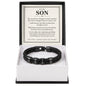 To My Son Personalized Name Bracelet - You Will Always Have My Heart