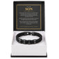 To My Son Personalized Name Bracelet - Loved Through Every Season