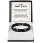 To My Bonus Son Personalized Name Bracelet - The Blessing of Loving You