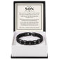 To My Son Personalized Name Bracelet - You Will Always Have My Heart
