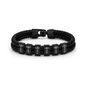 To My Bonus Son Personalized Name Bracelet - Life Gave Me the Gift of You