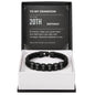 To My Grandson 20th Birthday Men's Personalized Name Bracelet from Grandma