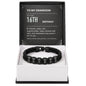 To My Grandson 16th Birthday Men's Personalized Name Bracelet from Grandma
