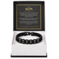 To My Son Personalized Name Bracelet - Loved Through Every Season