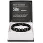 To My Grandson 30th Birthday Men's Personalized Name Bracelet from Grandma