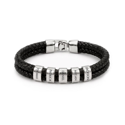 Load image into Gallery viewer, To My Son, Proud of Your Next Step - Personalized Name Bracelet
