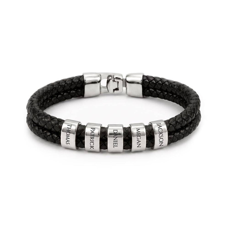 To My Bonus Son, You Belong in My Heart - Personalized Name Bracelet