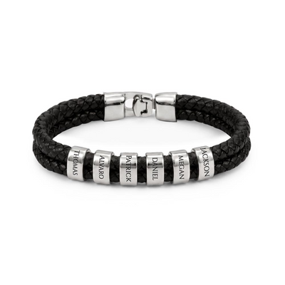 Load image into Gallery viewer, To My Son, The Man You Are Becoming - Personalized Name Bracelet
