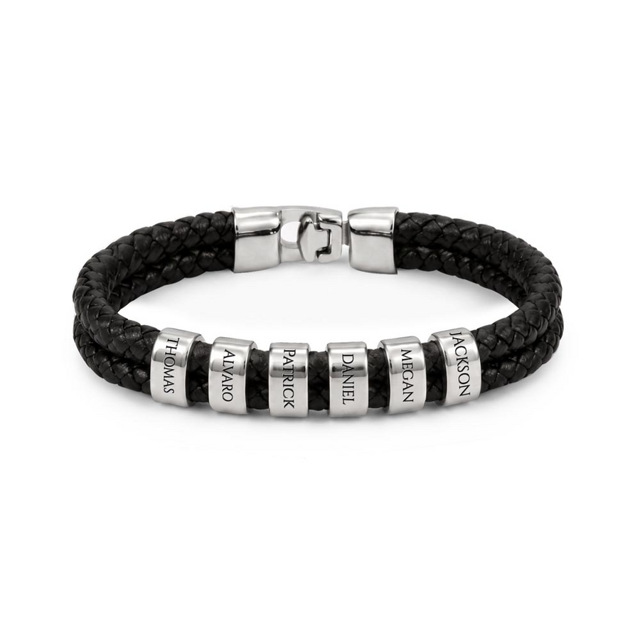 To My Son, The Man You Are Becoming - Personalized Name Bracelet