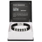 To My Grandson 50th Birthday Men's Personalized Name Bracelet from Grandma