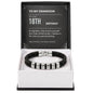To My Grandson 18th Birthday Men's Personalized Name Bracelet from Grandma