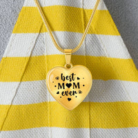 Load image into Gallery viewer, Best Mom Ever Gifts from Daughter / Son - Engraved Heart Necklace

