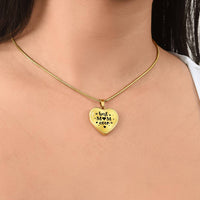 Load image into Gallery viewer, Best Mom Ever Gifts from Daughter / Son - Engraved Heart Necklace
