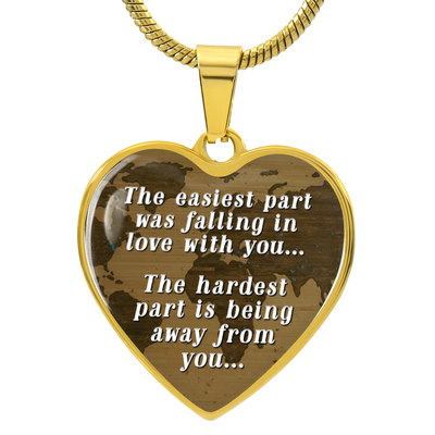 Load image into Gallery viewer, Silver Women Heart Necklace - The Easiest Part Snake Chain
