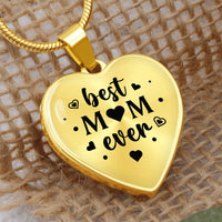 Load image into Gallery viewer, Best Mom Ever Gifts from Daughter / Son - Engraved Heart Necklace
