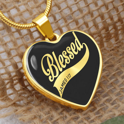 Load image into Gallery viewer, Silver Women Heart Necklace - Blessed Snake Chain
