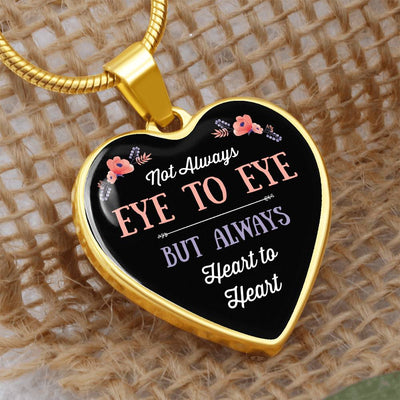 Load image into Gallery viewer, Silver Women Heart Necklace - Eye To Eye Heart Snake Chain
