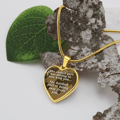 Load image into Gallery viewer, Silver Women Heart Necklace - The Easiest Part Snake Chain
