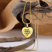 Load image into Gallery viewer, Best Mom Ever Gifts from Daughter / Son - Engraved Heart Necklace
