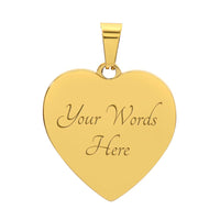 Load image into Gallery viewer, Best Mom Ever Gifts from Daughter / Son - Engraved Heart Necklace
