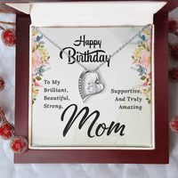 Load image into Gallery viewer, Women Birthday Necklace Mom from Daughter, Women Love Knot Necklace for Mom

