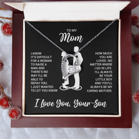 Load image into Gallery viewer, To My Mom Necklace from Son, Necklace for Mother from Son Jewelry Gifts for Mother's Day, Christmas
