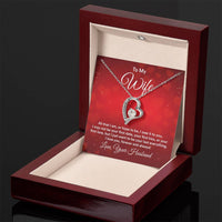 Load image into Gallery viewer, To My Wife Necklace from Husband, All That I Am, or Hope to Be, I Owe It to You
