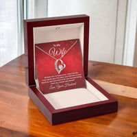 Load image into Gallery viewer, To My Wife Necklace from Husband, All That I Am, or Hope to Be, I Owe It to You
