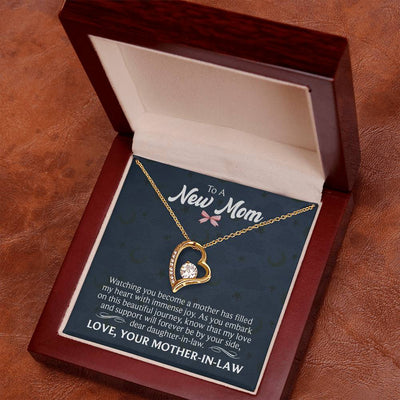Load image into Gallery viewer, New Mom Gifts from Mother in Law, My Love and Support Will Forever by Your Side
