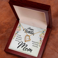 Load image into Gallery viewer, Women Birthday Necklace Mom from Daughter, Women Love Knot Necklace for Mom
