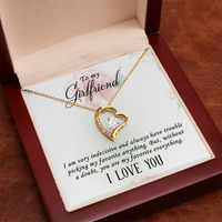 Load image into Gallery viewer, To My Girlfriend Gifts – Meaningful Love Message Card for Her, Romantic Surprise Gift
