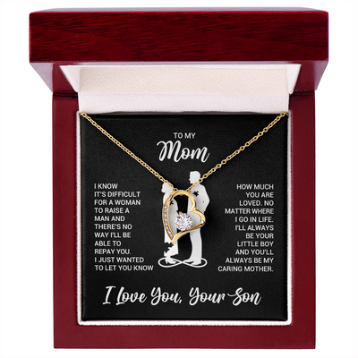 Load image into Gallery viewer, To My Mom Necklace from Son, Necklace for Mother from Son Jewelry Gifts for Mother&amp;#39;s Day, Christmas
