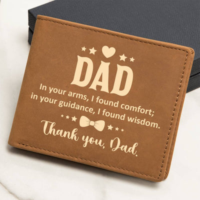 Load image into Gallery viewer, Wallet for Dad from Daughter, Simple Father&amp;#39;s Day Gift Ideas, Birthday Gifts for Dad
