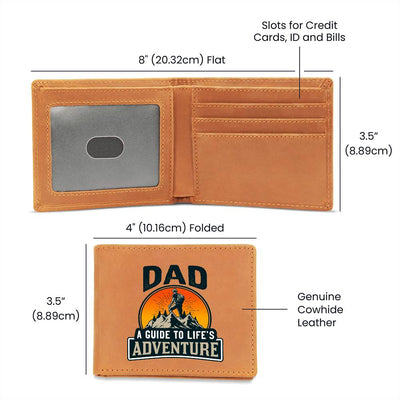 Load image into Gallery viewer, Father&amp;#39;s Day Gifts for Dad Who Wants Nothing, Wallet for Dad from Daughter and Son
