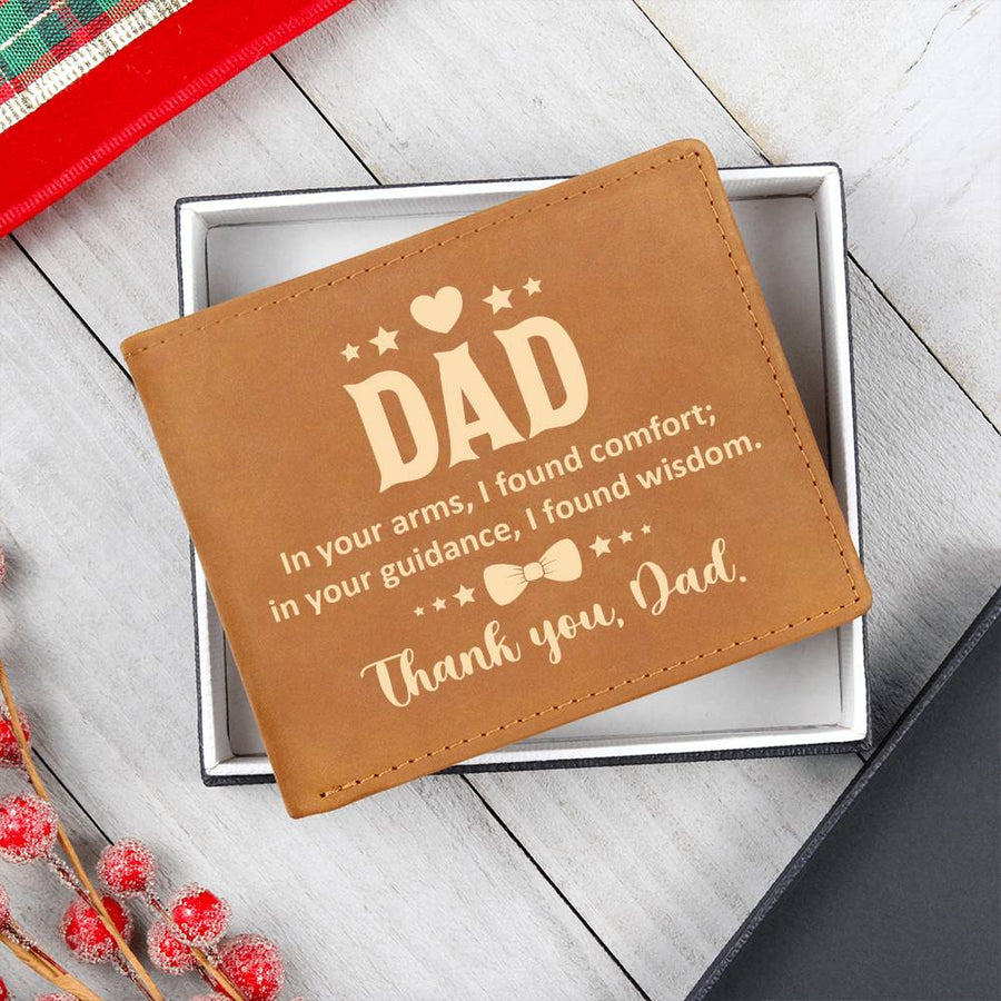 Wallet for Dad from Daughter, Simple Father's Day Gift Ideas, Birthday Gifts for Dad