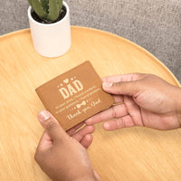 Load image into Gallery viewer, Wallet for Dad from Daughter, Simple Father&#39;s Day Gift Ideas, Birthday Gifts for Dad
